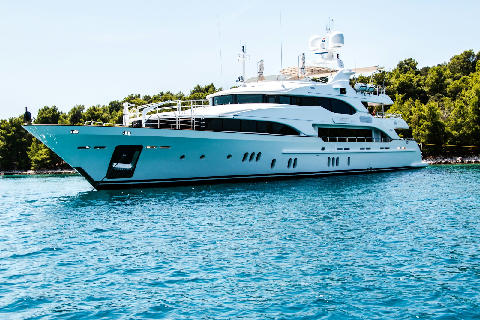 45 ft motor yacht — day charter